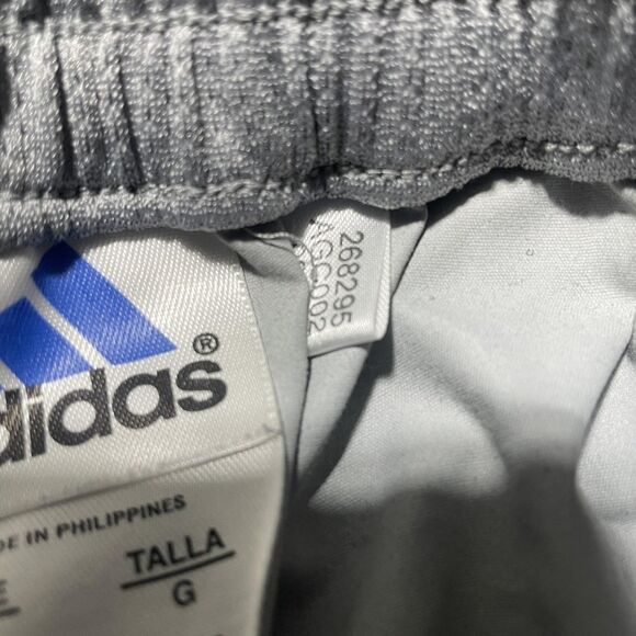 Adidas Pants Mens Large Gray Windbreaker Track Golf Zip Ankle Lightweight - Picture 5 of 14